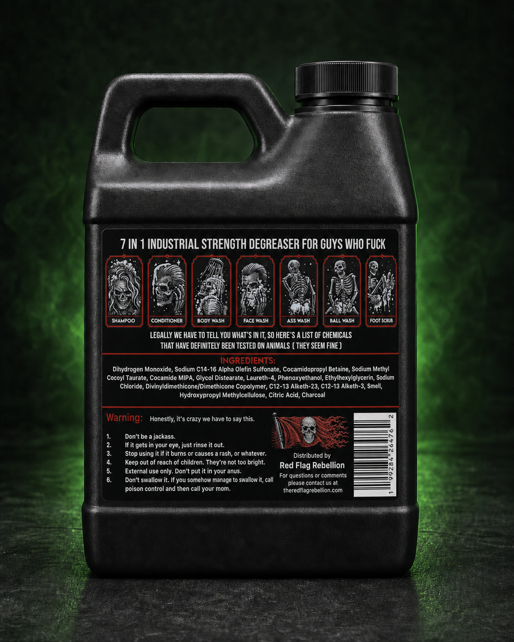Red Flag Rebellion 7-in-1 Manwash — Mansplain Mist