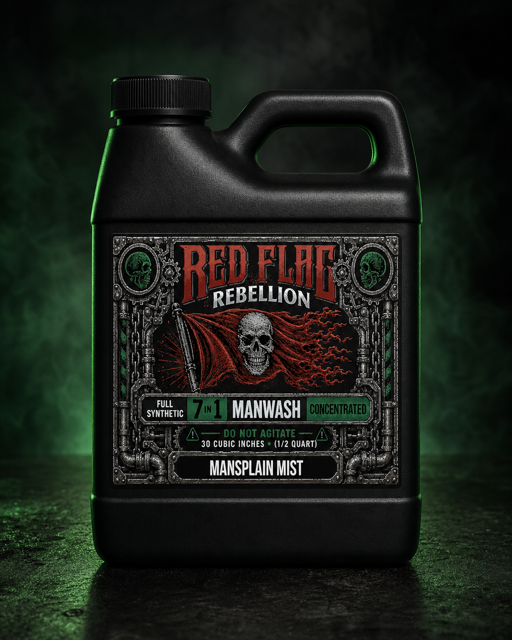 Red Flag Rebellion 7-in-1 Manwash — Mansplain Mist