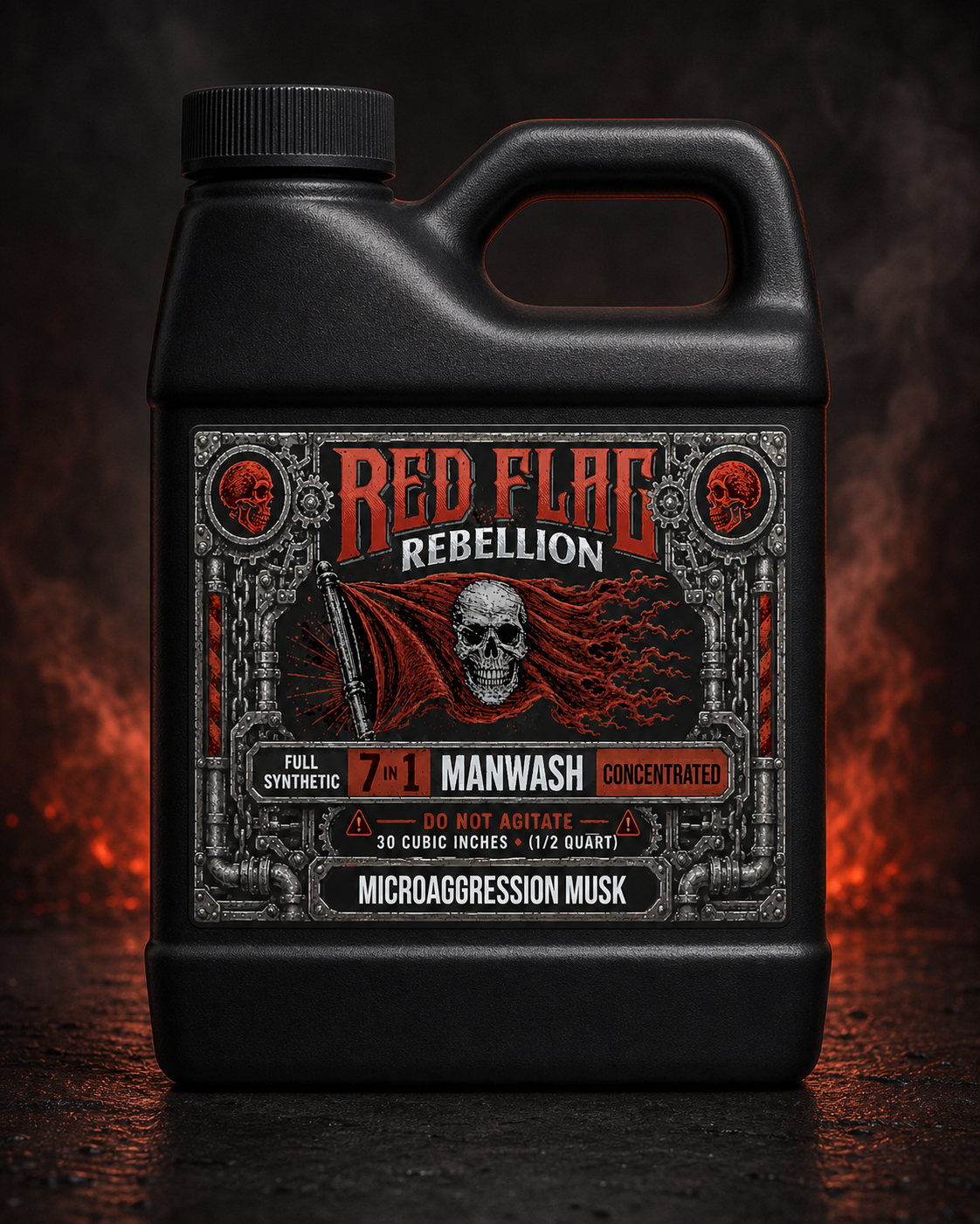 Red Flag Rebellion 7-in-1 Manwash — Microaggression Musk