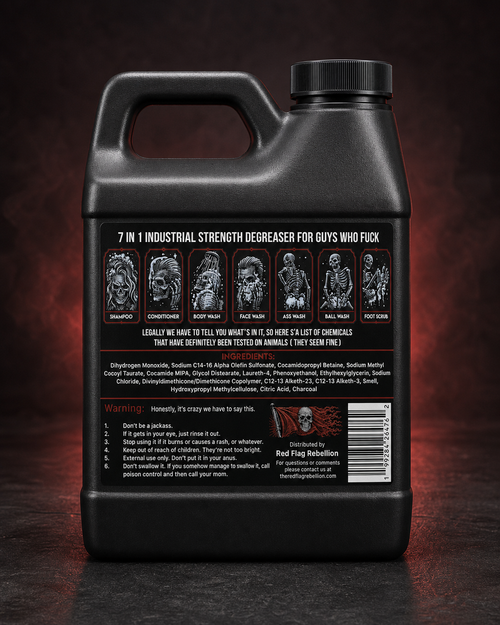 Red Flag Rebellion 7-in-1 Manwash — Microaggression Musk